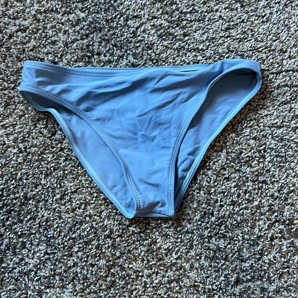 light blue swim bottoms